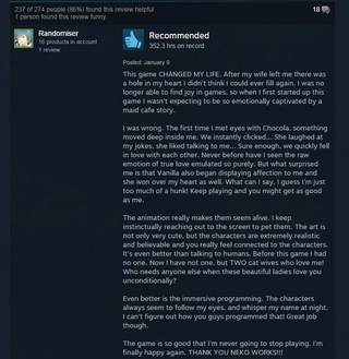 Illustration for article titled Nekopara Vol. 1, As Told By Steam Reviews